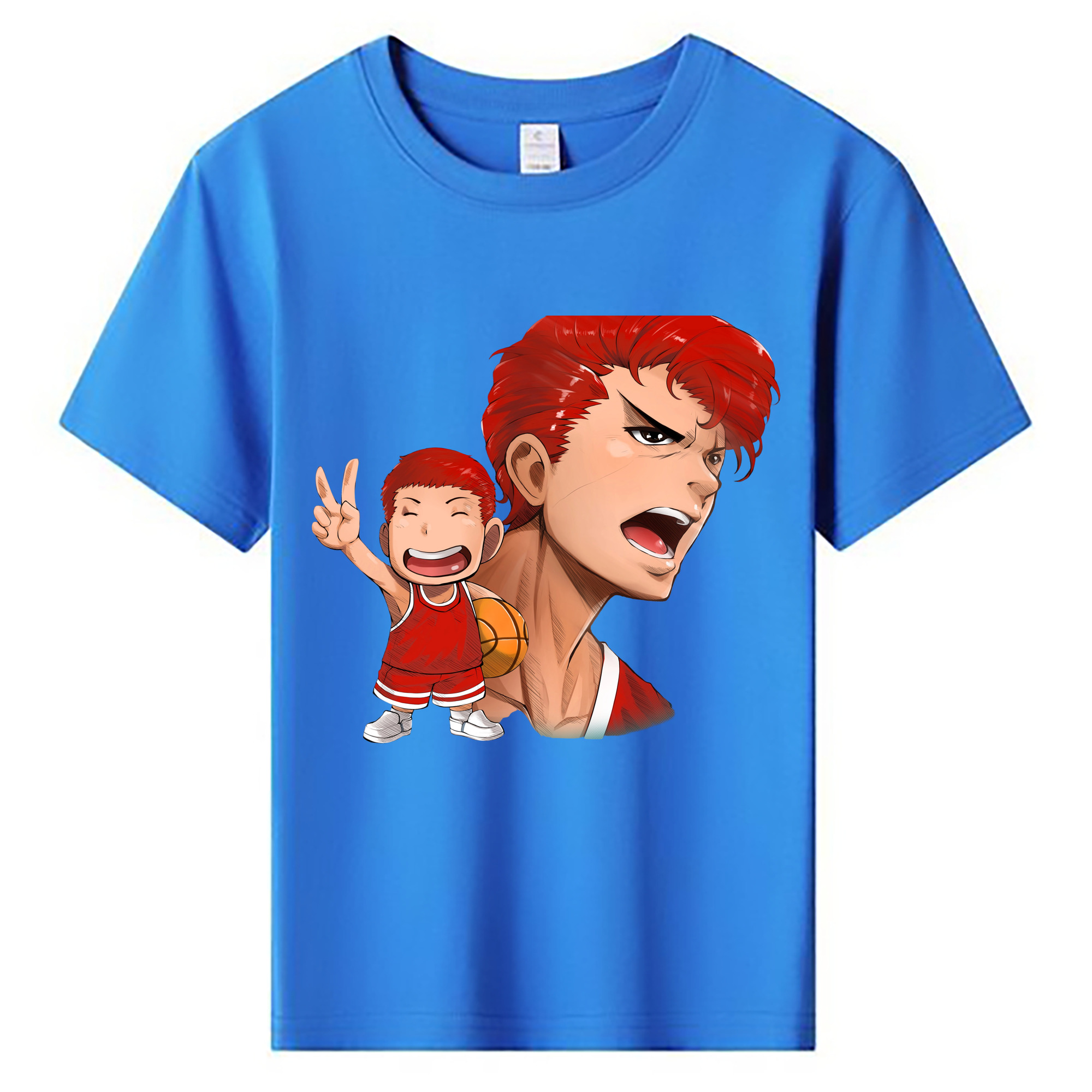 （画像用） SLAM DUNK／スラムダンク 綿100％キッズTシャツ（フロントプリント）